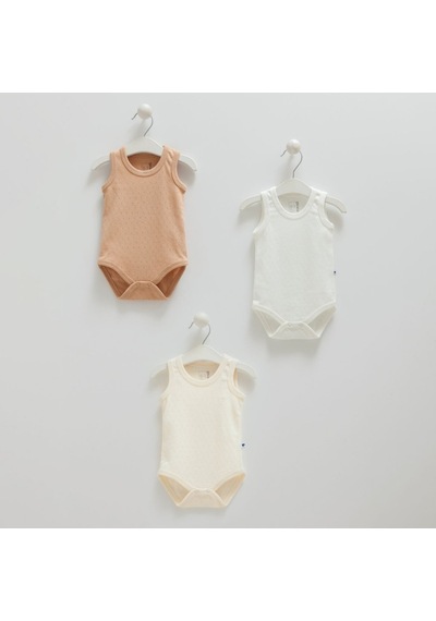 Caramell 3'lü Body Be1507 Kahve