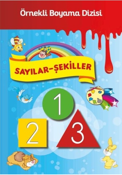 Örnekli Boyama - Sayılar - Şekiller - Ezjı-751487