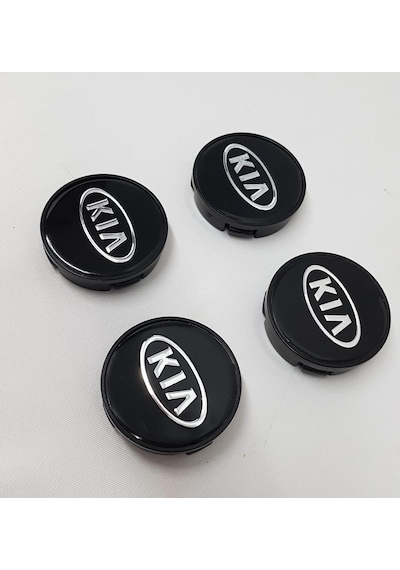 Jant Göbeği Kia 58/55 (55Mm Yuva )4Lü Set Sıyah Tip