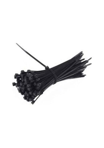 Cat 150bb ,150x2.5mm 100-adet Siyah Kablo Bağı