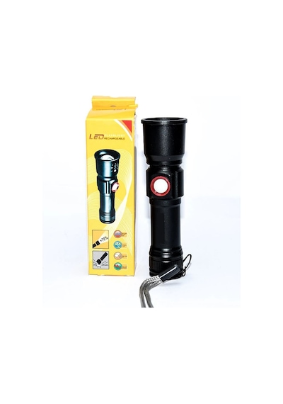 2 Led 1.000 Lümen Usb Şarjlı El Feneri Wt-611 Çok Renkli