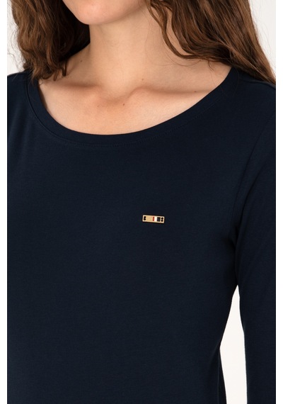 U.S. Polo Assn. Kadın Lacivert Slim Bisiklet Yaka Basic Sweatshırt 50315419-VR033 U.S. Polo Assn. Kadın Lacivert Slim Bisiklet Yaka Basic Sweatshırt 50315419-VR033