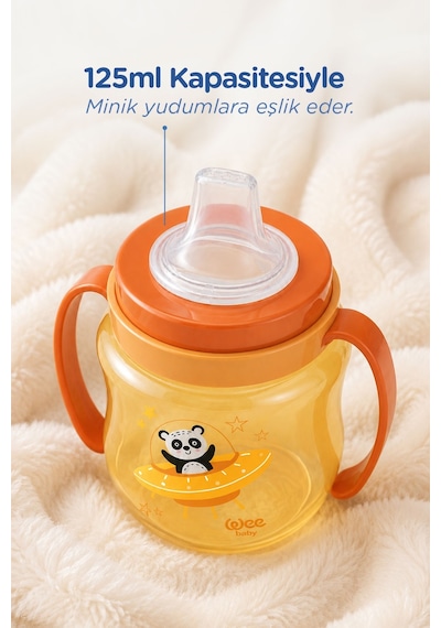 Wee Baby Galaxy Bardak 125 ML Turuncu