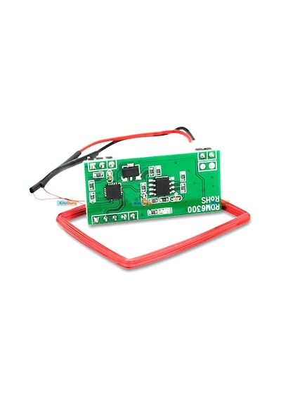 Rdm6300 125 Khz Rfıd Kart Okuyucu Kablosuz Manyetik Kart Okuyucu Em4100 Göstergeç Kimlik Stok