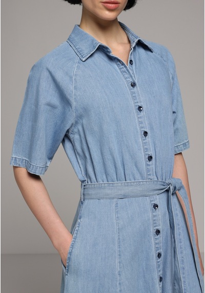 Colin's Colins Regular Fit Düz Kadın Light İndigo Denim Kısa Kol Elbise Cl1081408 Q1.v1 Dn45045 Colin's Colins Regular Fit Düz Kadın Light İndigo Denim Kısa Kol Elbise Cl1081408 Q1.v1 Dn45045