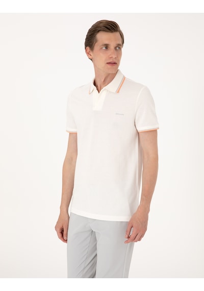Pierre Cardin Erkek Ekru Tişört 50302625-vr019 Ekru