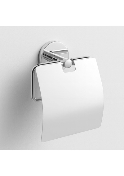 Gümüş Krom Kapaklı Wc Kağıt Aparatı Vidalı Paslanmaz Metal Duvar Tuvalet Kağıtlık Banyo Aksesuarı Diğer