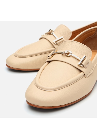 Hotiç Kadın Deri Bej Tokalı Loafer 01ayh306210a310 Bej-beıge Bej