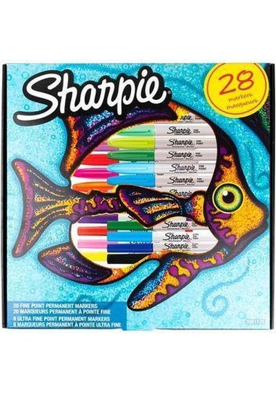 Sharpie Balık 28Li Permanent Markör Kalem Seti 2061125