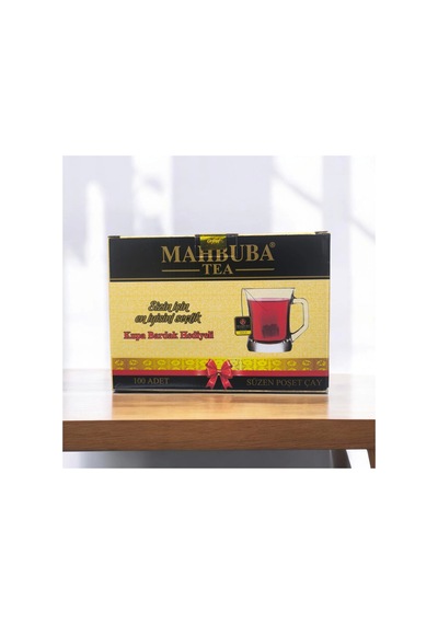 Mahbuba Std 100 Ithal Seylan Sri Lanka Ceylon Kaçak Sallama Süzen Bardak Poşet Siyah Yaprak Çayı 100
