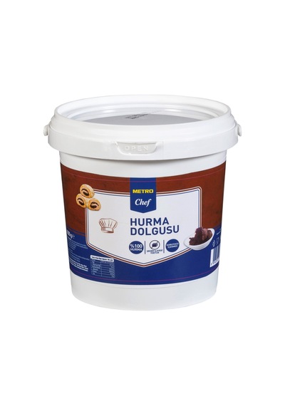Metro Chef Hurma Dolgusu 1 Kg - Kremamsı Hurma Ezmesi 3'li Ekonomik Paket - 3 Adet Tarı