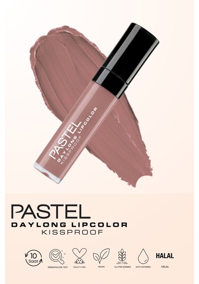 Pastel Daylong Lipcolor Kissproof - Likit Mat Ruj 51 Red Punch