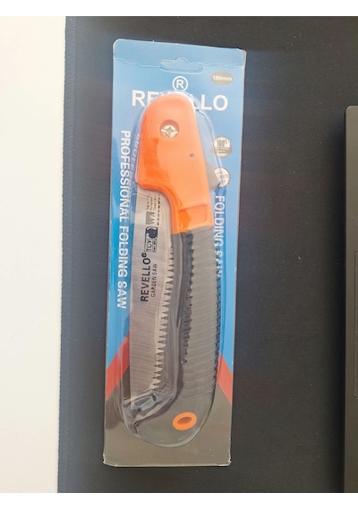 Revello 180 Mm Katlanabilir Bahçe Testeresi 2 Aşamalı Katlama Mekanizmalı Çelik Testere
