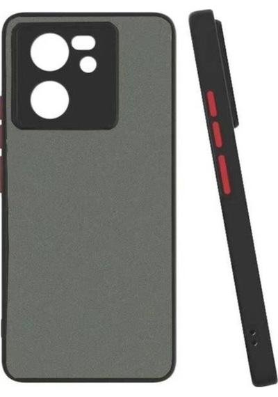 Xiaomi Mi 13t Kılıf Zore Hux Kapak Siyah
