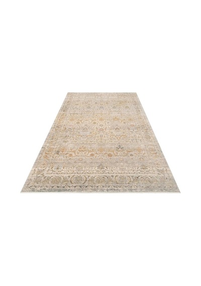 Eko Halı Mystic Mys 03 Light Multy Polyester Viskon Klasik Motifli Şık Salon Halısı Krem