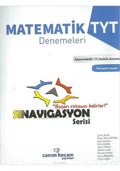 Canım Hocam Yayınları Tyt Matematik Sınavigasyon Serisi 15 Fasikü