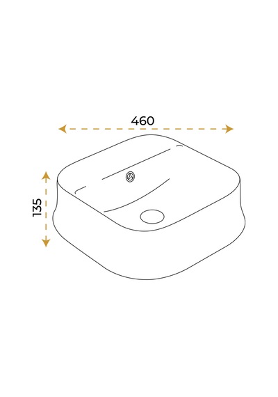 Paluci Simay Plus White Lavabo Sırlı