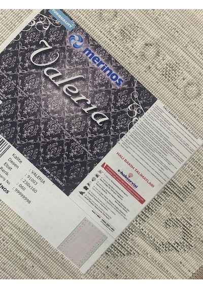 Merinos Halı Valeria 91003 060 Serisi Salon Oturma Yatak Odası Halısı Krem