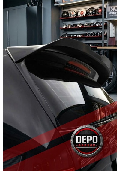 Volkswagen Golf 7-7,5 Tam Uyumlu R-line Görünümlü Spoiler - Piano Black