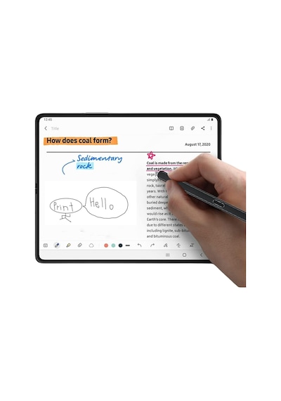 Samsung Galaxy Z Flip 5 S Pen İle Uyumlu Dokunmatik Stylus Kalem Ve Yedek Uç