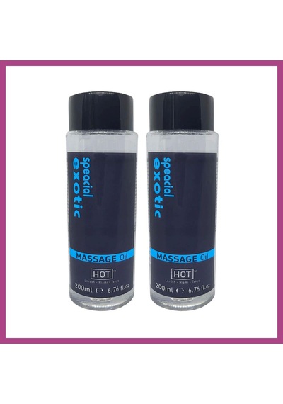 Gees Global Special Exotic Massage Oil 400ml Aromalı Masaj Yağı X 2 Adet Gbzs