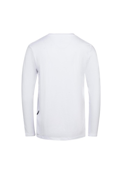 2as Vernon Erkek Uzun Kol Viloft T-shirt Beyaz