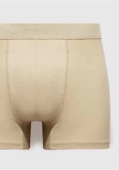 Mavi - Bej Basic Boxer 0911853-70185 Bej