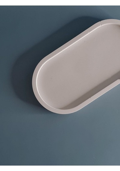 Bernami Mumluk Şamdanpinterest Dekoratif Beton Oval Sunumluk Dekoratif Takı Tabağı, Saksılık, Yağdanlık, Tütsülük, Mumluk Diğer