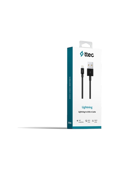 Ttec Apple iPhone Uyumlu Siyah Uyumlu Şarj Kablosu