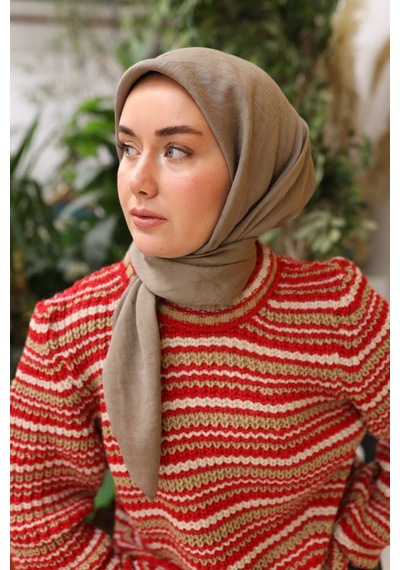 Silk Home Prime Eşarp 78010-14 Haki Yeşil