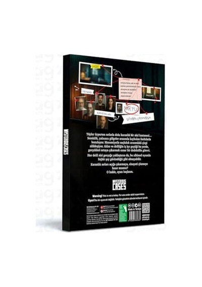 Cases Akıl Hastanesi Davası, Dedektif Oyunu, Seri Katil Dosyası, Cinayet Çözme Oyunu