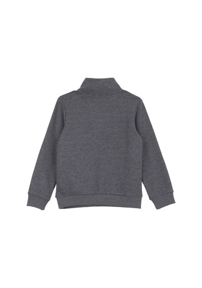 Jeep Gri Erkek Çocuk Baskılı Sweatshirt J6wb-swt7732 Antrasit Melanj