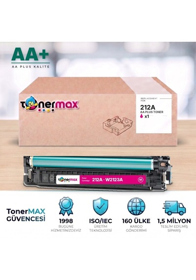 Hp 212a W2123a Kırmızı Uyumlu Toner Aa Plus / Color Laserjet Enterprise M554 / M555 / Mfp M578