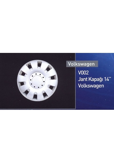 Volkswagen Jant Kapagı 14 İnc 1 Adet 6q0601147l