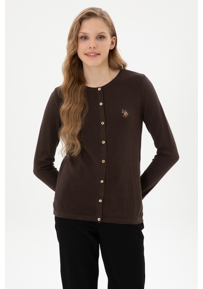 U.s. Polo Assn. Kadın Koyu Kahverengi Hırka Triko 50307737-vr084 Koyu Kahverengi U.s. Polo Assn. Kadın Koyu Kahverengi Hırka Triko 50307737-vr084 Koyu Kahverengi