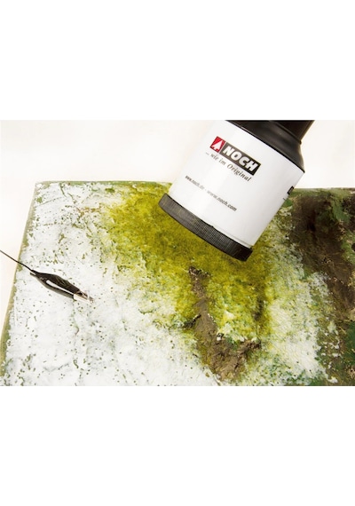 Noch 8363 Statik Çayır Dokusu, Açık Yeşil, 4 Mm. 20 Gram, Diorama Malzemesi-59252