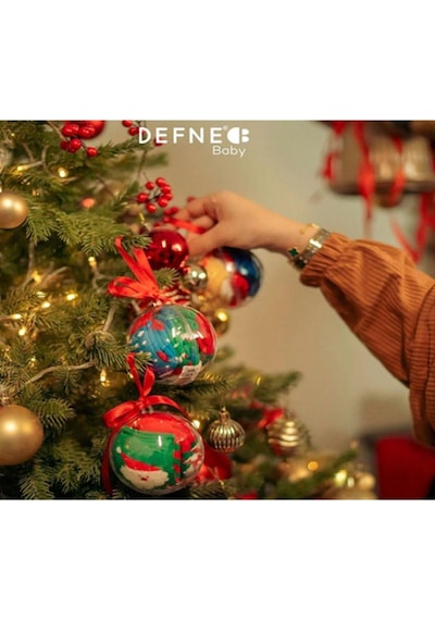 Defne Baby Kıpırık Baby Yeniyıl Hedşyelik 12 Çift Çorap-799 ÇoK Renkli