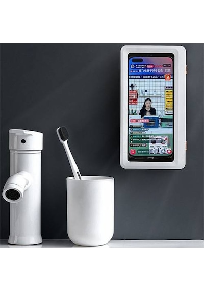 Polham Su Geçirmez Banyo Duvarına Monte Edilen Telefon Standı Tel (492242978)