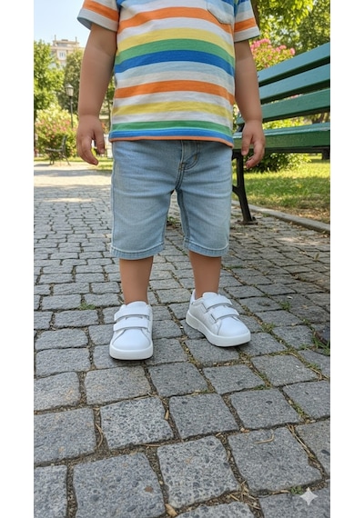 Vicco Oyo 2 Işıklı Sneaker Beyaz Beyaz