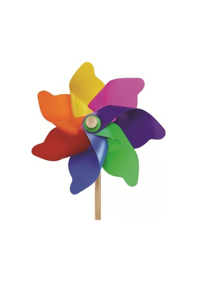 Kardeşler Rüzgar Gülü Gökkuşağı 14 Cm