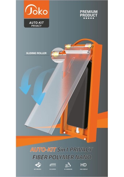 Joko Samsung Uyumlu  Galaxy Note 20 Ultra Autokit 5in1 Fiber Hayalet Polymer Nano Ekran Koruyucu
