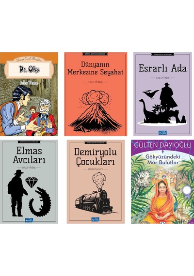 Ortaokul Okuma Seti Gökyüzündeki Mor Bulutlar