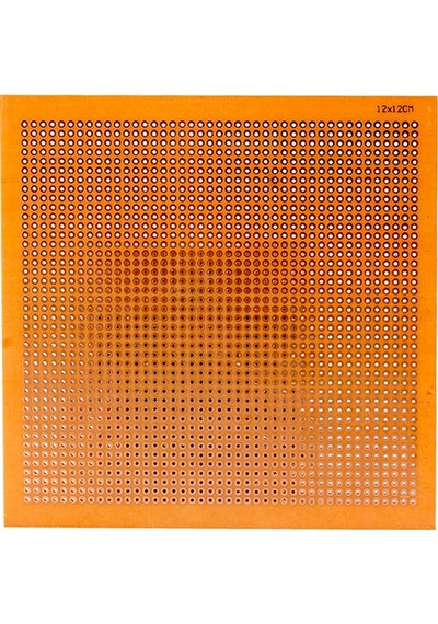 Delikli Plaket 120x120 Mm
