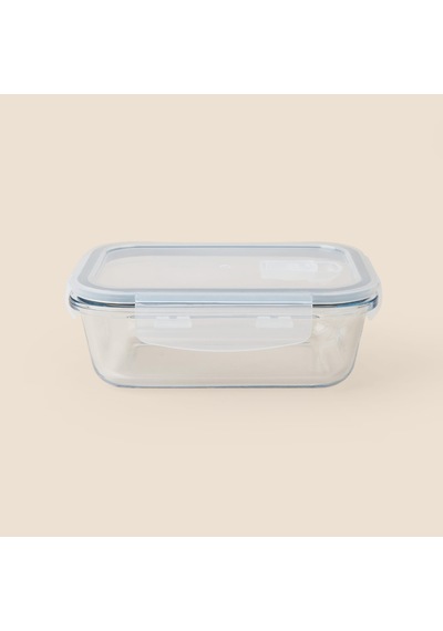 Kitchen Olea Cam Saklama Kabı - Şeffaf - 640 Ml Çok Renkli