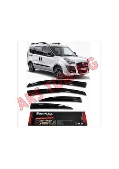 Fiat Doblo 2 Cam Rüzgarlığı Mugen 4.Lü 2010-2018 Arası Sunplex