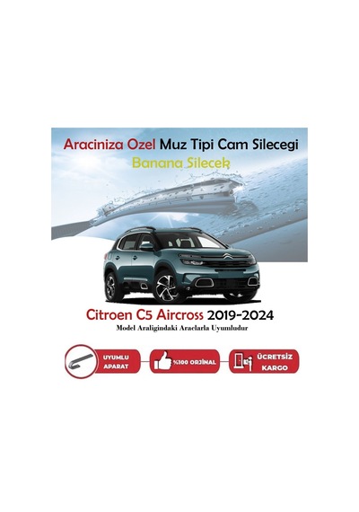 Citroen C5 Aircross Muz Silecek Takımı 2019-2024