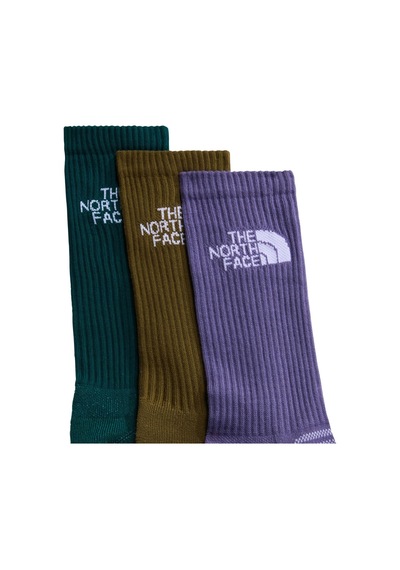 The North Face Multı Sport Cush Crew Sock 3p Unisex Çorap Nf0a882h0jx1 Çok Renkli