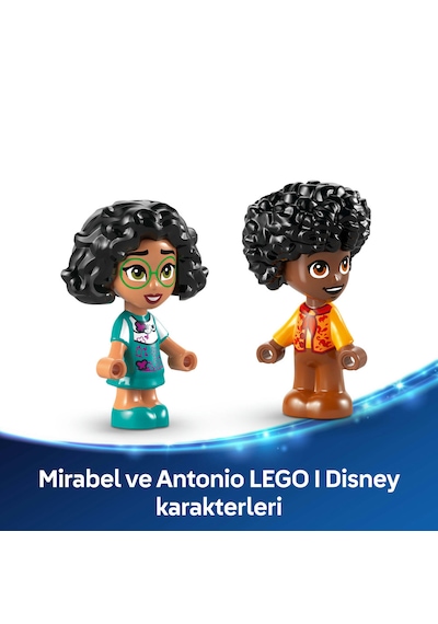LEGO® ǀ Disney Mini Enkanto Evi 43261 - 5 Yaş ve Üzeri Prenses Seven Çocuklar için Yaratıcı Oyuncak Yapım Seti (186 Parça)
