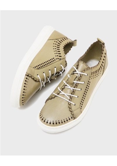 Cork Kadın Sneaker Haki