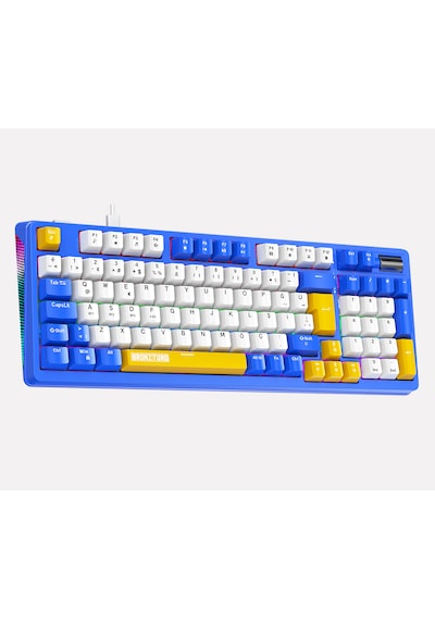 Bronzturq Mk1116 Rgb-abs Red Swıtch 3n1 Usb + 2.4g + Bluetooth Mekanik Klavye